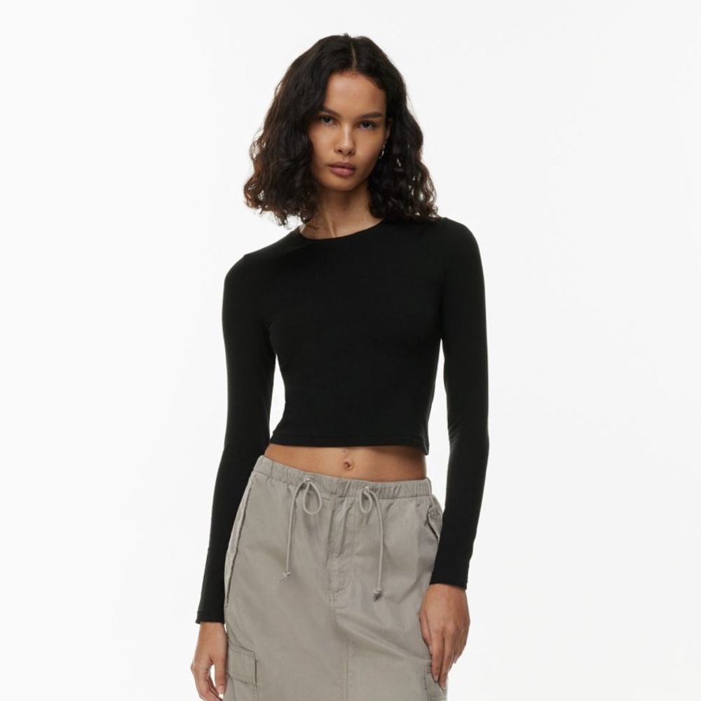 Babaton Cropped Wool Sweater